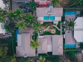 Гостиница Luxury pool villa 500m from the sea  Arpora